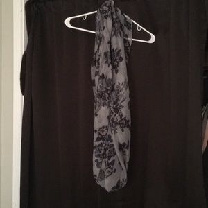 Blue/Grey infinity scarf